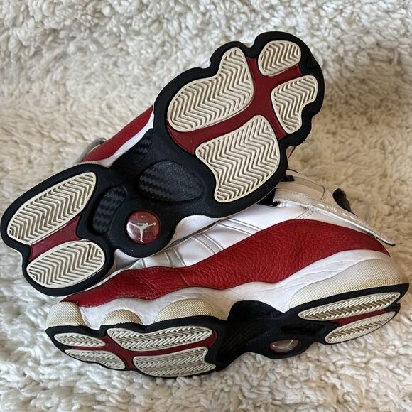 Size 10 - Jordan 6 Rings Mid University Red - Picture 16 of 16